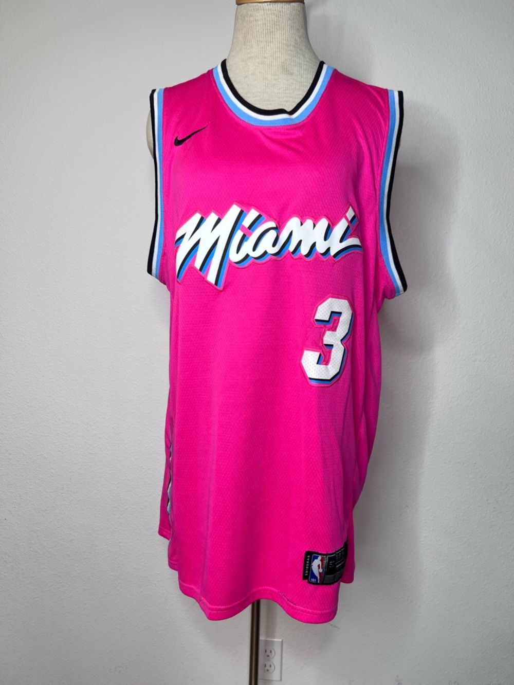 Nike Miami Heat Wade #3 Basketball Jersey